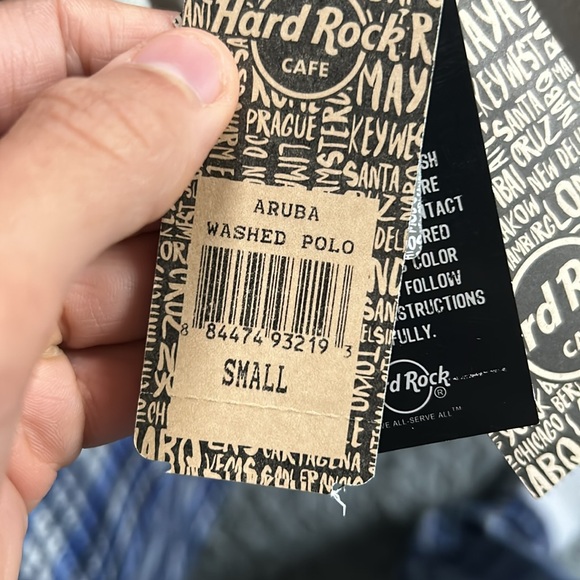 Hard Rock Guitar Company Authentic Polo Shirt - Picture 3 of 3